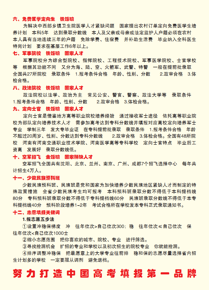 最佳高考志愿填報指導(dǎo)手冊，確保被大學(xué)錄取(圖6)